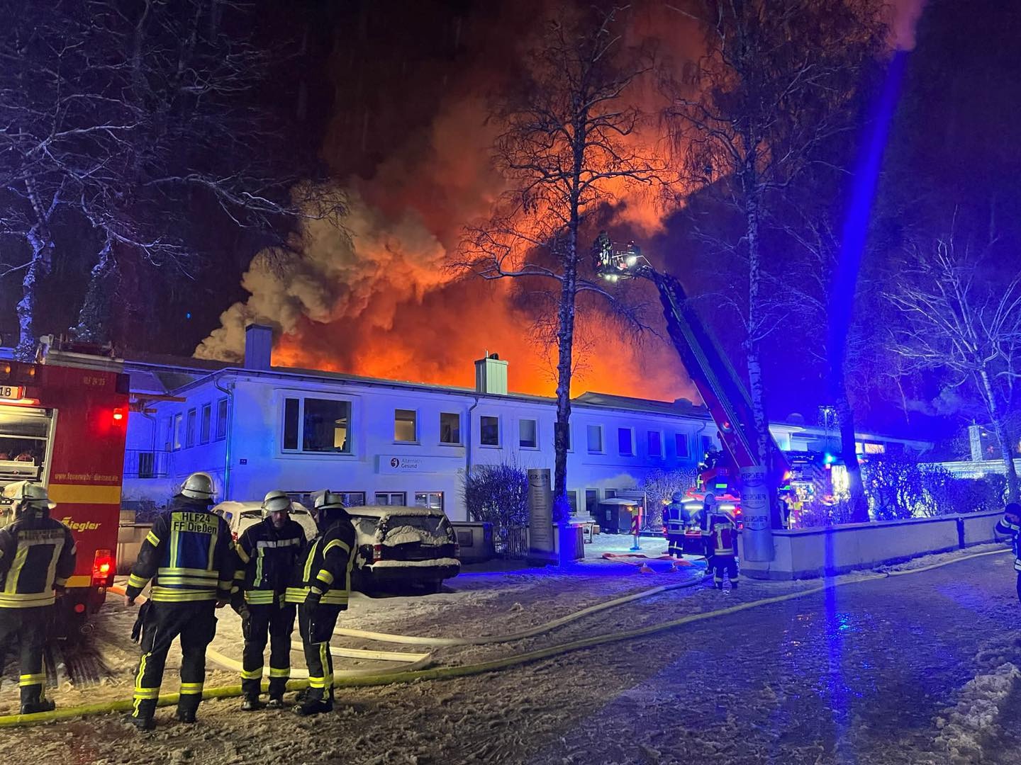 Großbrand in Schondorf