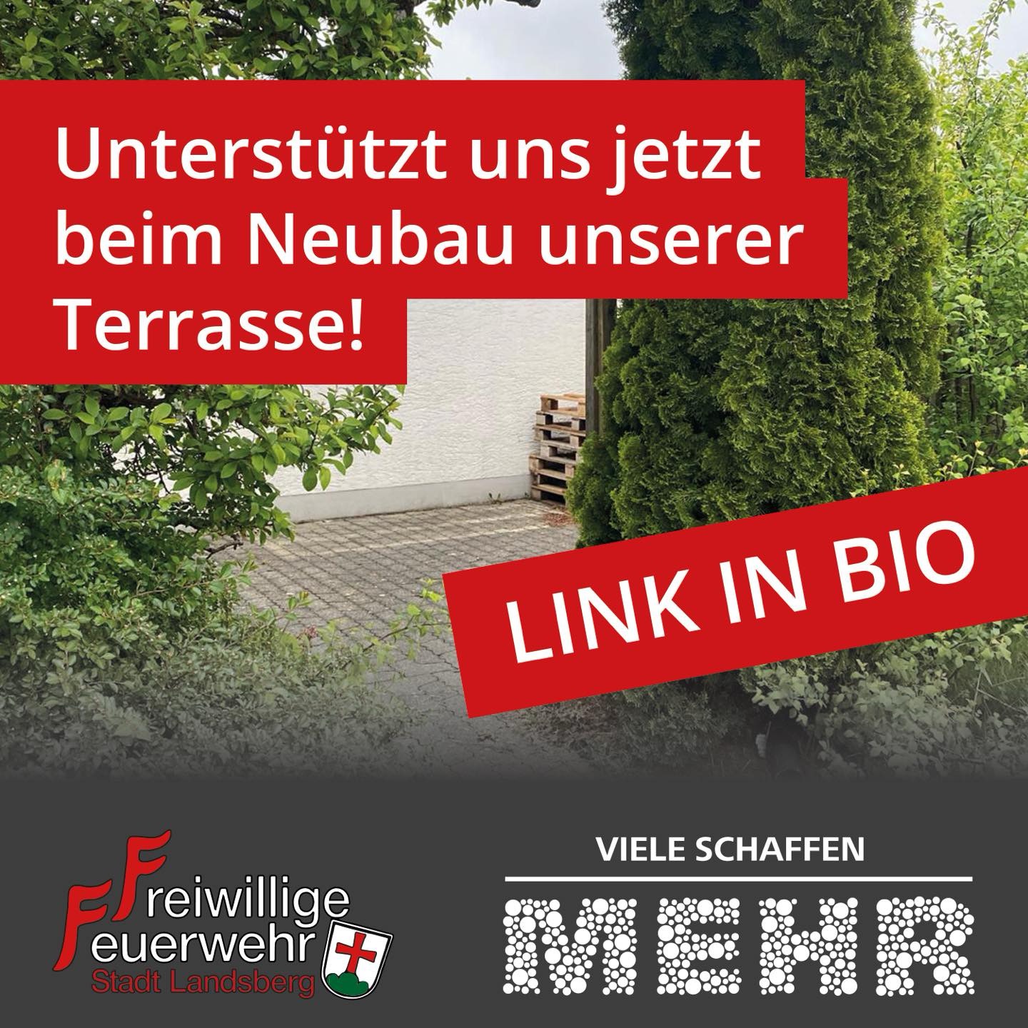 Crowdfunding-Projekt Terrasse