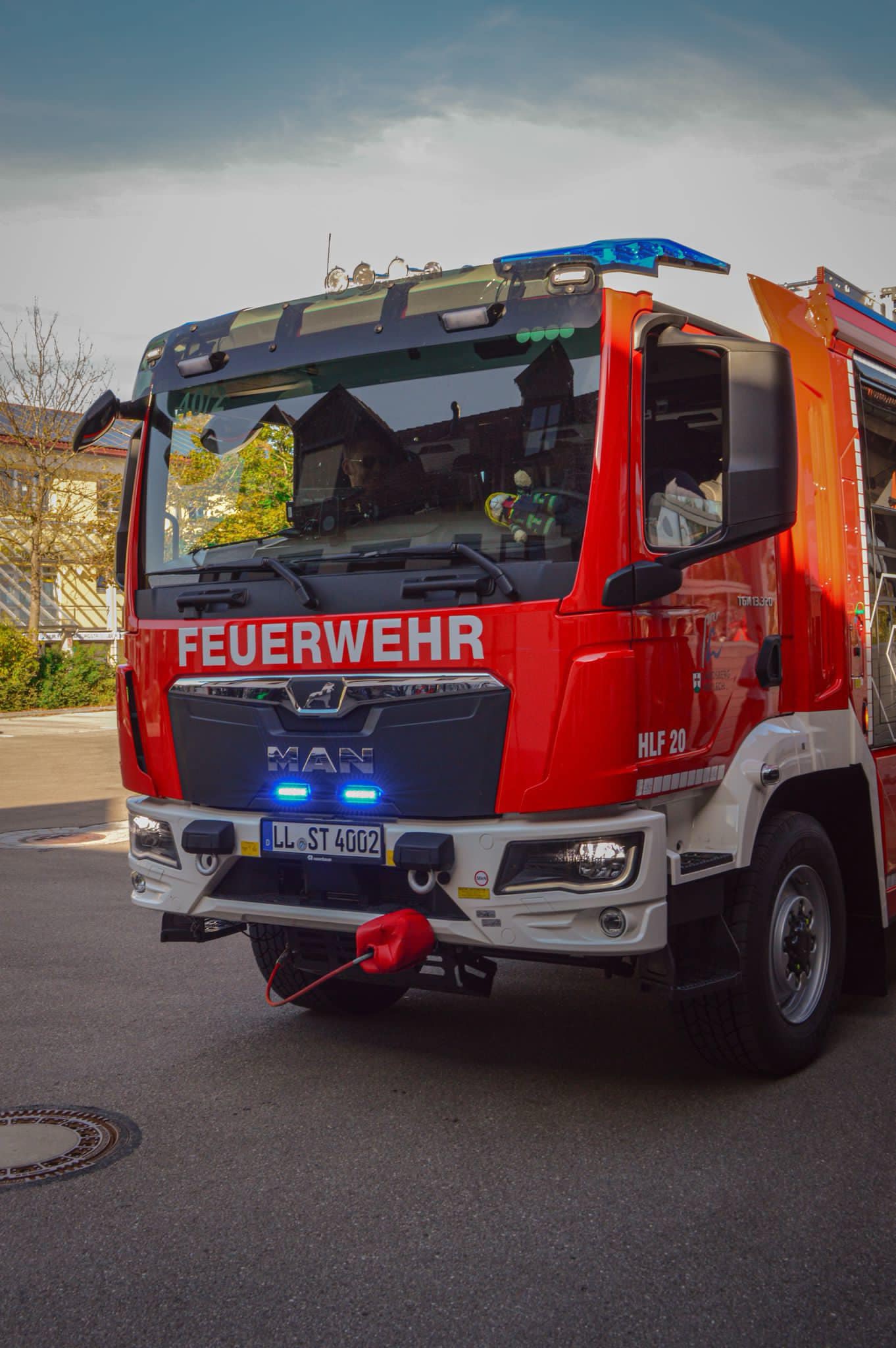 Floriani mit Fahrzeugsegnung